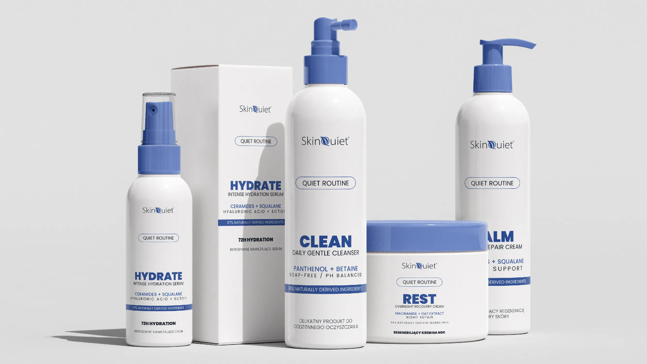 Skin Quiet – prezentacja identyfikacji wizualnej