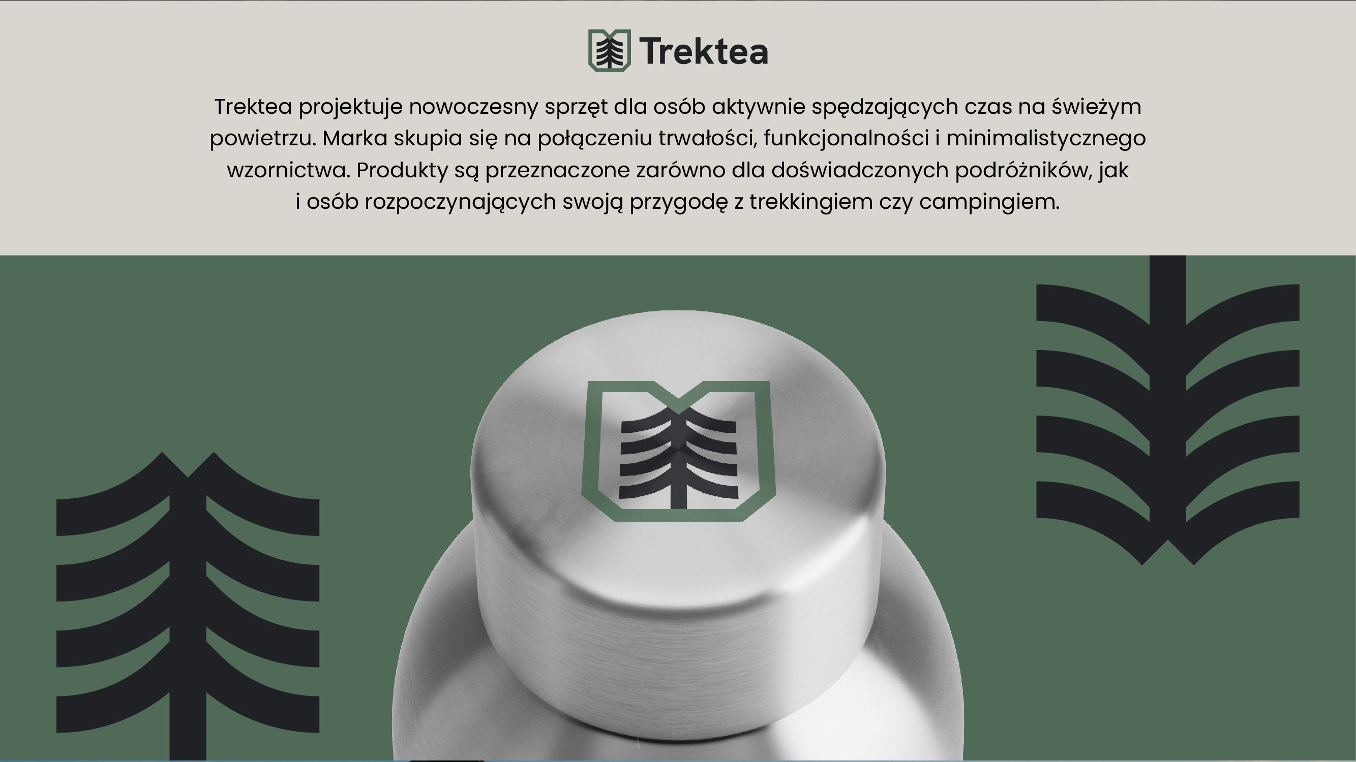 Trektea – prezentacja identyfikacji wizualnej